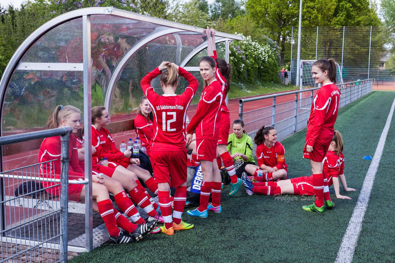 Bild 122 - B-Juniorinnen SG Trittau/Sdstormarn - SV Frisia 03 Risum Lindholm : Ergebnis: 3:1